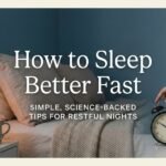 sleep hacks,sleep.bedtime routine,how to sleep fast