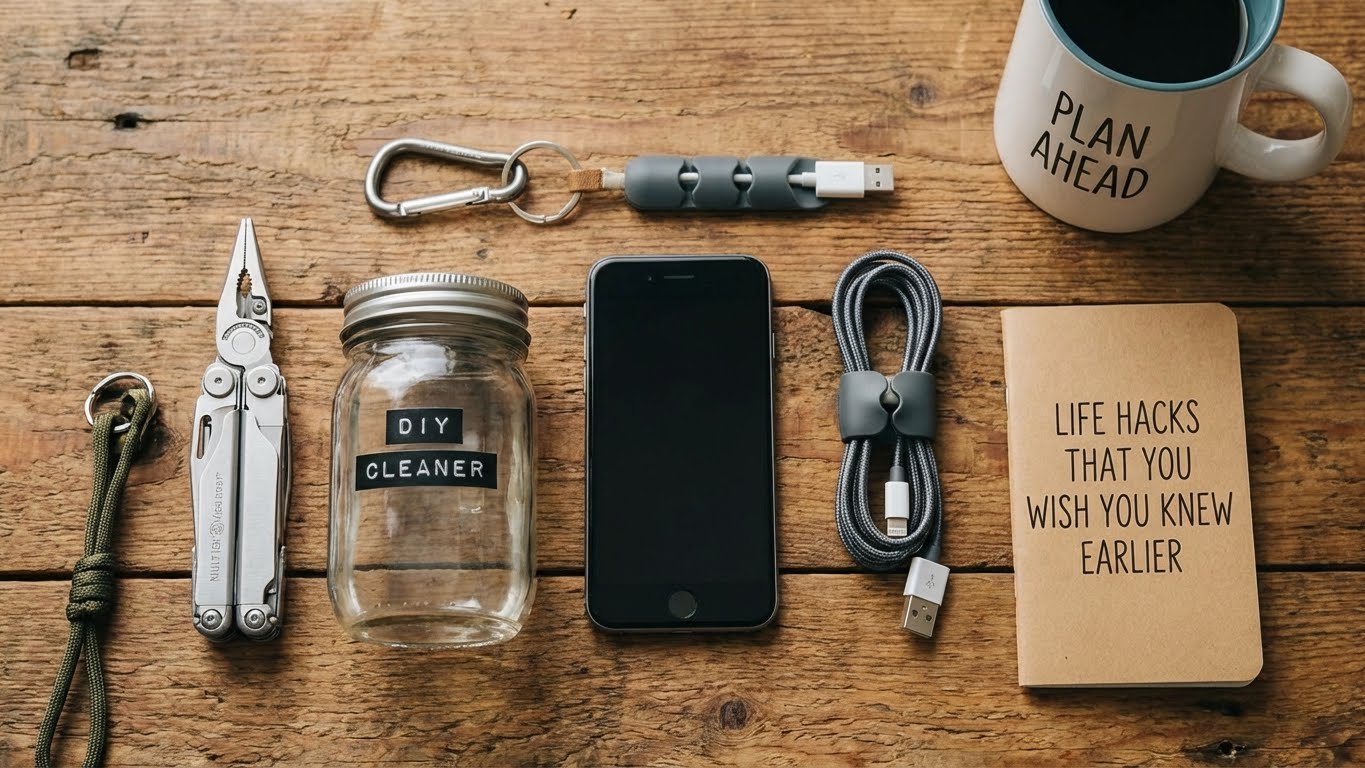 life hacks simple life tips, everyday hacks