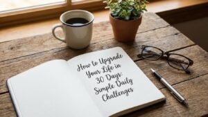 life improvement challenge, 30-day challenge, self growth